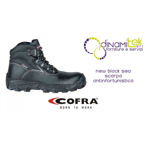 SAFETY SHOE PERFECT FOR ALL FIELDS OF APPLICATION NEW BLACK SEA S3 SRC COFRA Dinamitek 1