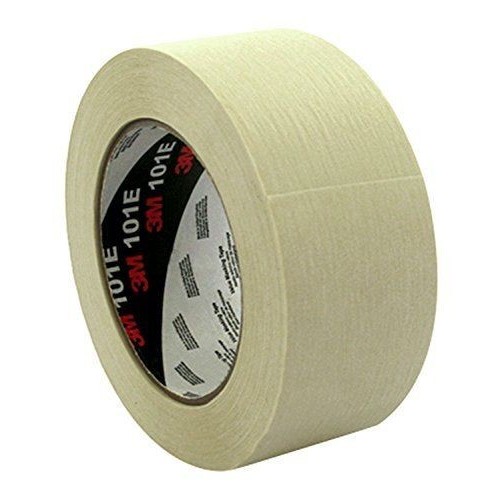 3M 1104 Masking Tape, Crepe Paper, 48mm x 50m, Cream 7100044286